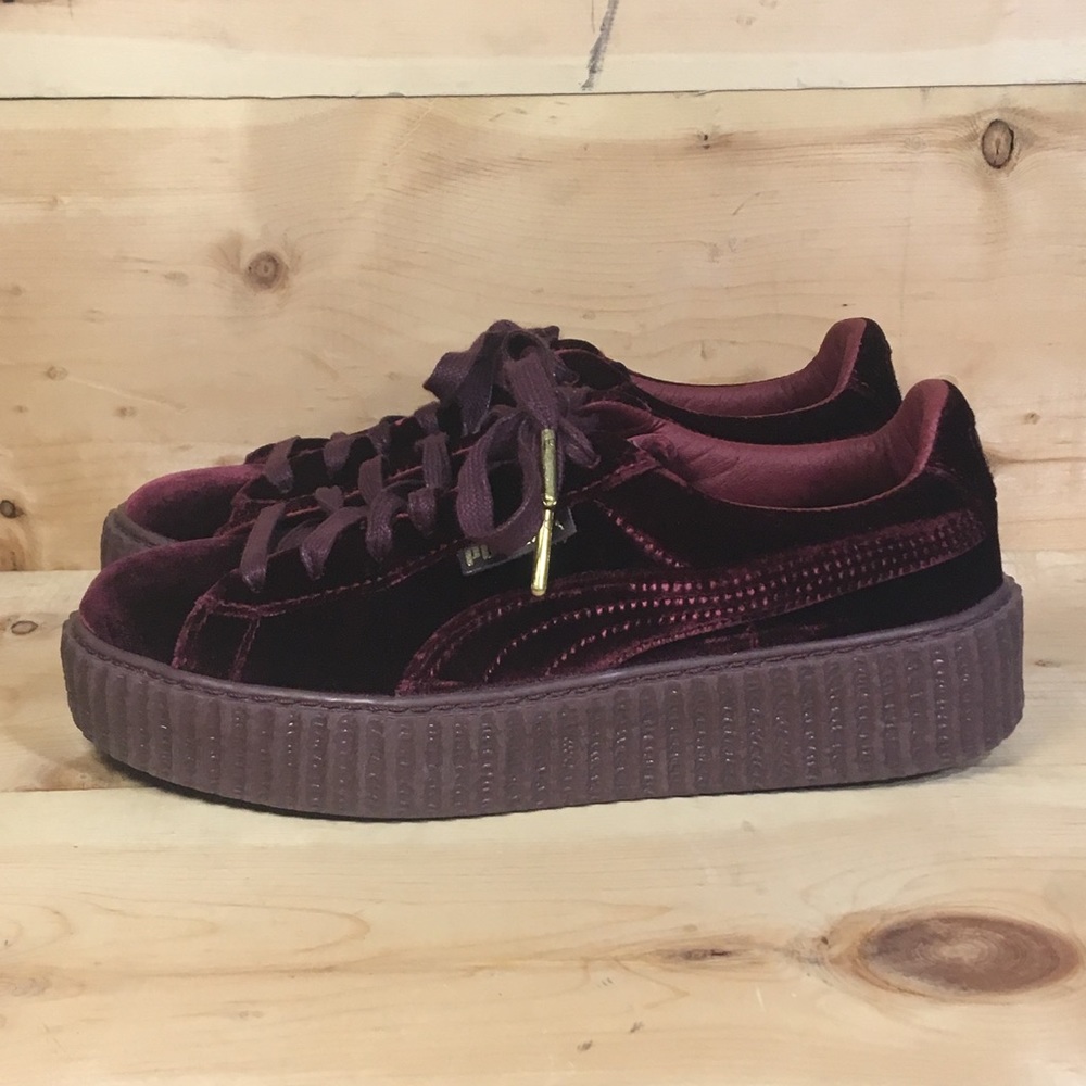 Puma Fenty Velvet Creepers size 7.5 women’s